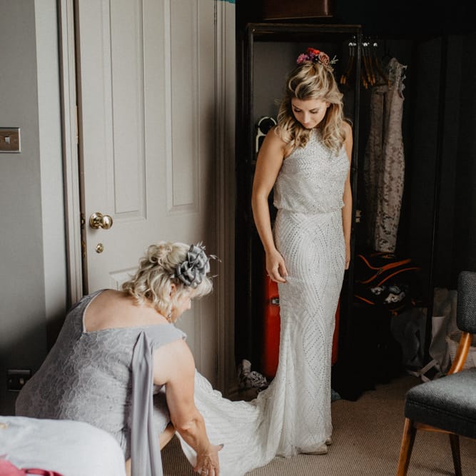 Gypsophila Fairy Lights & Dark Florals For A Family Focused Wedding At The Georgian Townhouse Norwich With Images By Camilla Andrea Photography