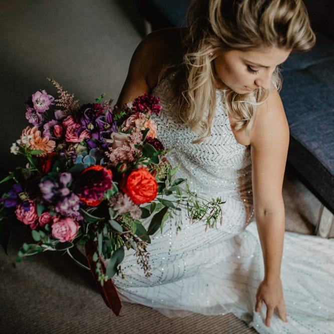 Gypsophila Fairy Lights & Dark Florals For A Family Focused Wedding At The Georgian Townhouse Norwich With Images By Camilla Andrea Photography