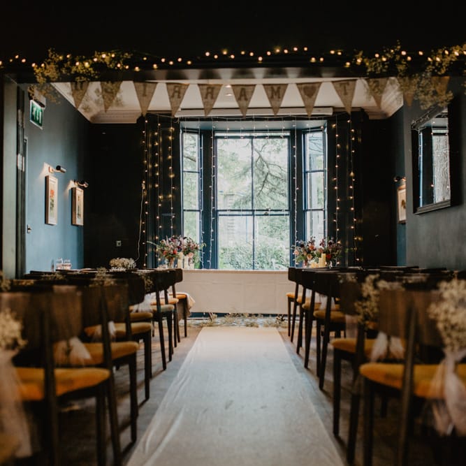 Gypsophila Fairy Lights & Dark Florals For A Family Focused Wedding At The Georgian Townhouse Norwich With Images By Camilla Andrea Photography