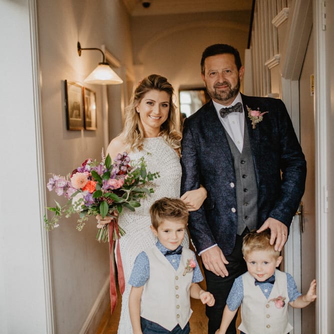 Gypsophila Fairy Lights & Dark Florals For A Family Focused Wedding At The Georgian Townhouse Norwich With Images By Camilla Andrea Photography