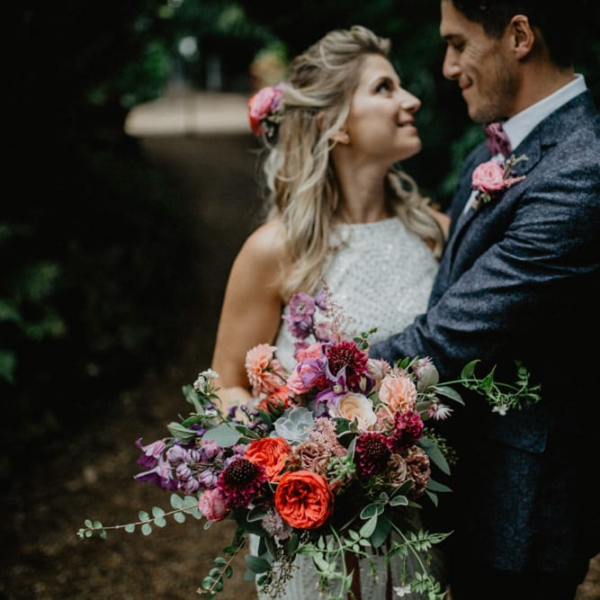 Gypsophila Fairy Lights & Dark Florals For A Family Focused Wedding At The Georgian Townhouse Norwich With Images By Camilla Andrea Photography