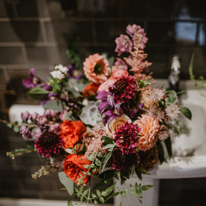 Dark Floral Bouquet