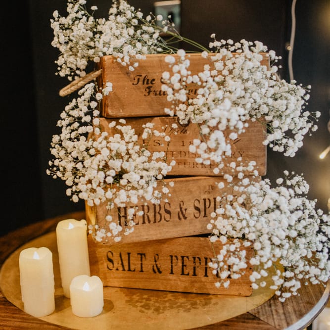 Gypsophila Fairy Lights & Dark Florals For A Family Focused Wedding At The Georgian Townhouse Norwich With Images By Camilla Andrea Photography