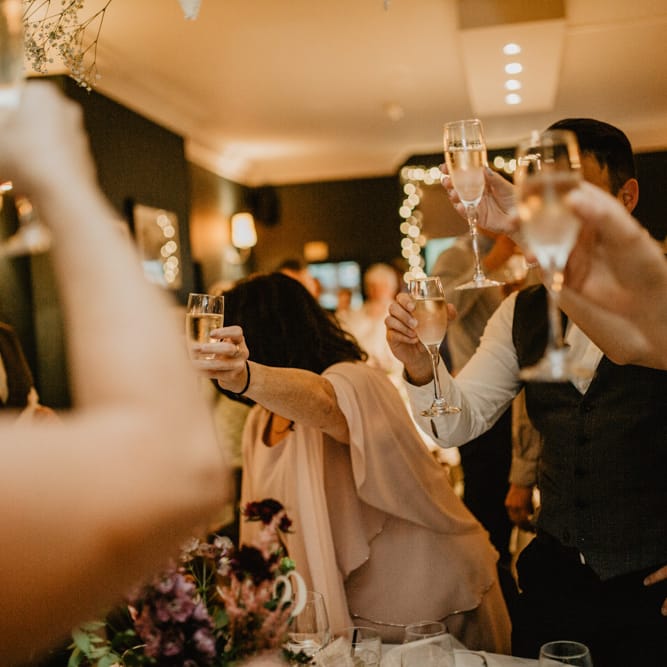 Gypsophila Fairy Lights & Dark Florals For A Family Focused Wedding At The Georgian Townhouse Norwich With Images By Camilla Andrea Photography