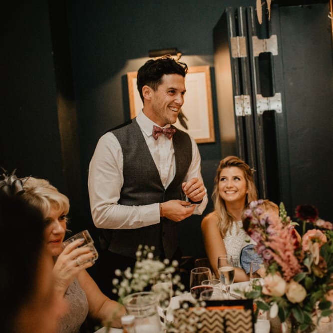 Gypsophila Fairy Lights & Dark Florals For A Family Focused Wedding At The Georgian Townhouse Norwich With Images By Camilla Andrea Photography