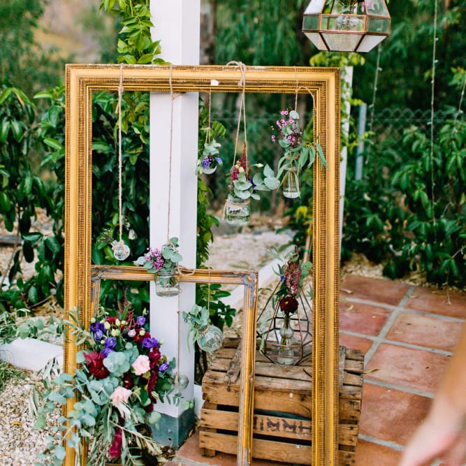 Wedding Decor | Jewel Coloured Spanish Wedding Planned & Styled by Rachel Rose Weddings | Anna Gazda Photography