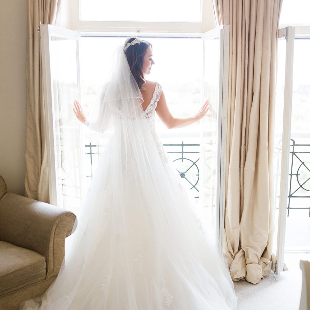 Bride in Pronovias