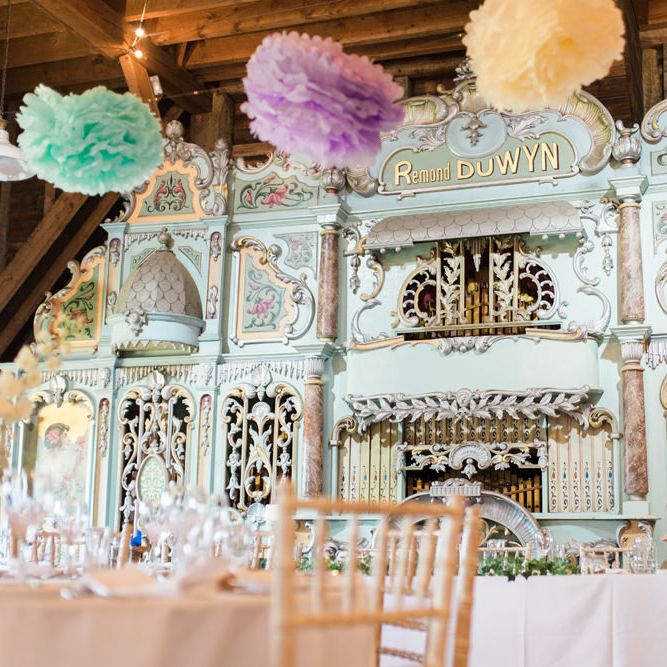 Pom Pom Wedding Decor