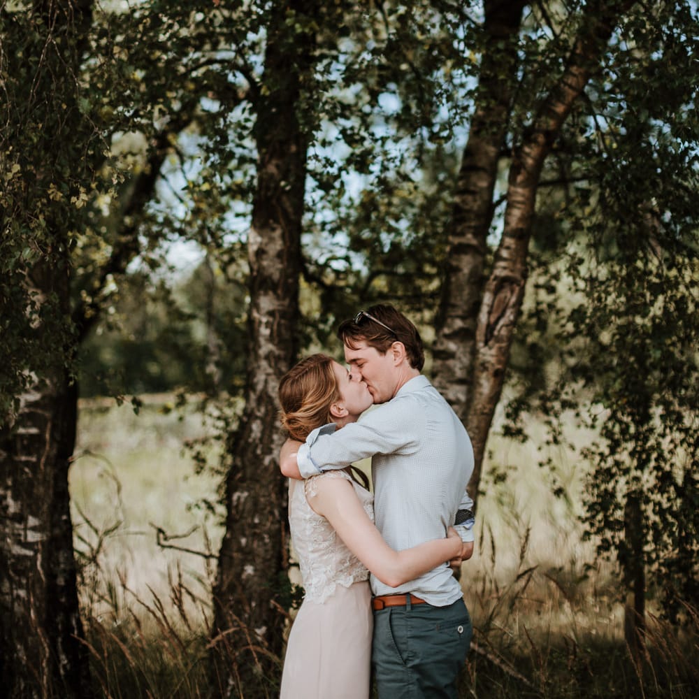 Festival Wedding At Campsite In Holland With A Picnic Reception & Images From Green Antlers Photography