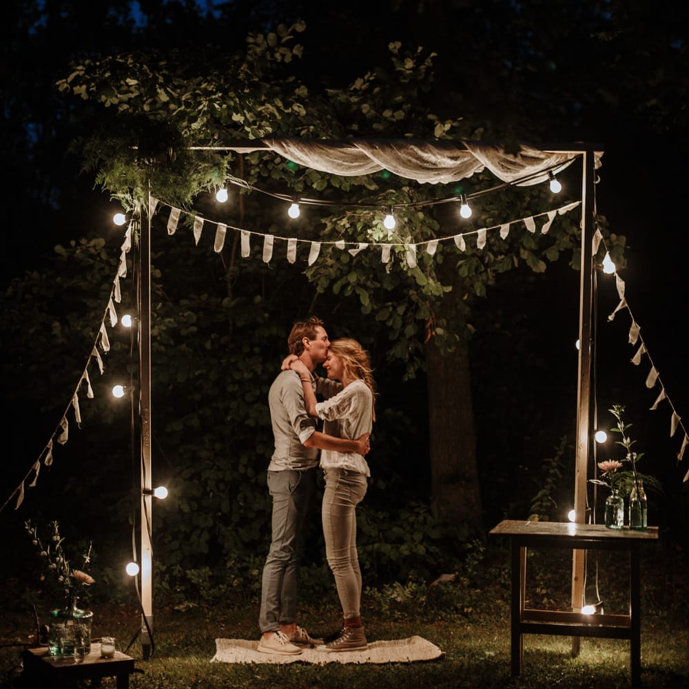 Festoon Lights For Wedding Picnic