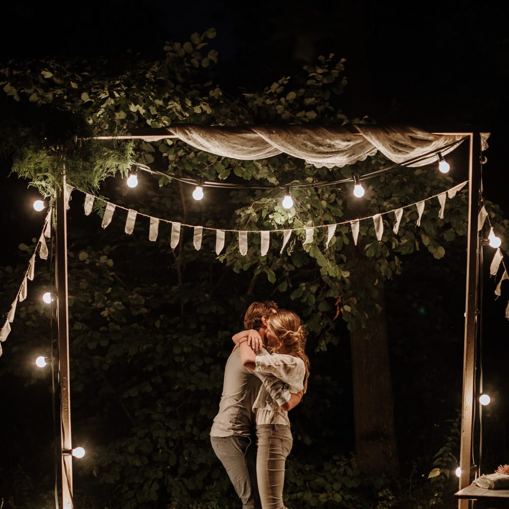Festoon Lights For Wedding Picnic
