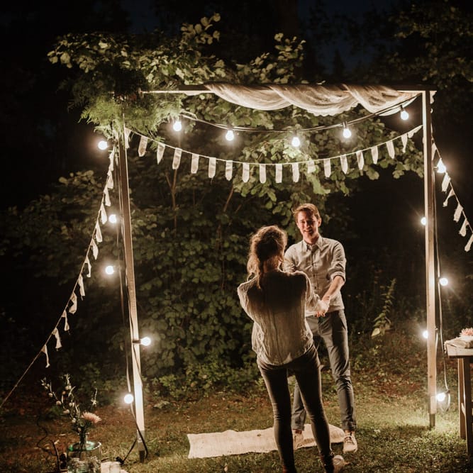 Festoon Lights For Wedding Picnic