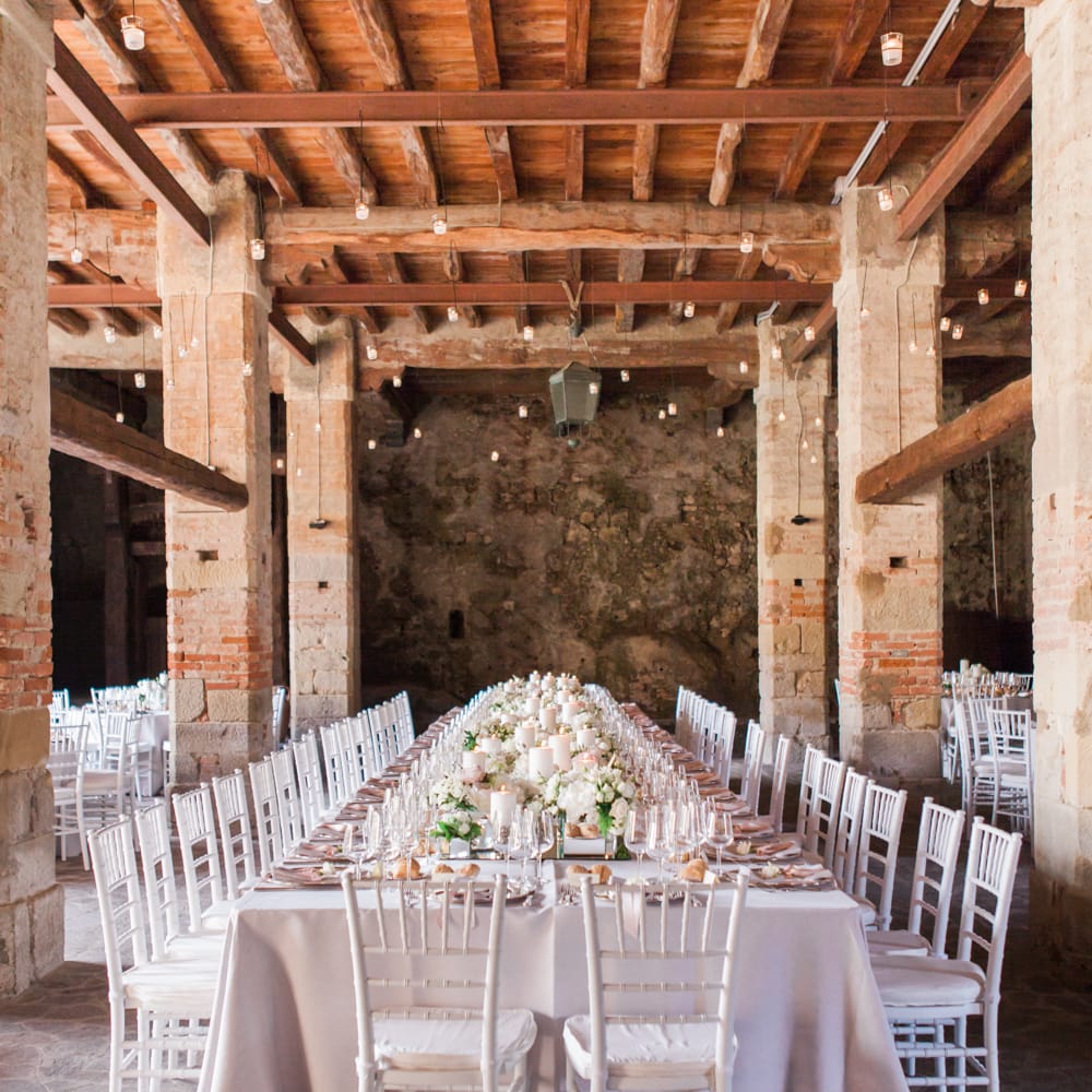 Beautiful Blush Pink Table Setting