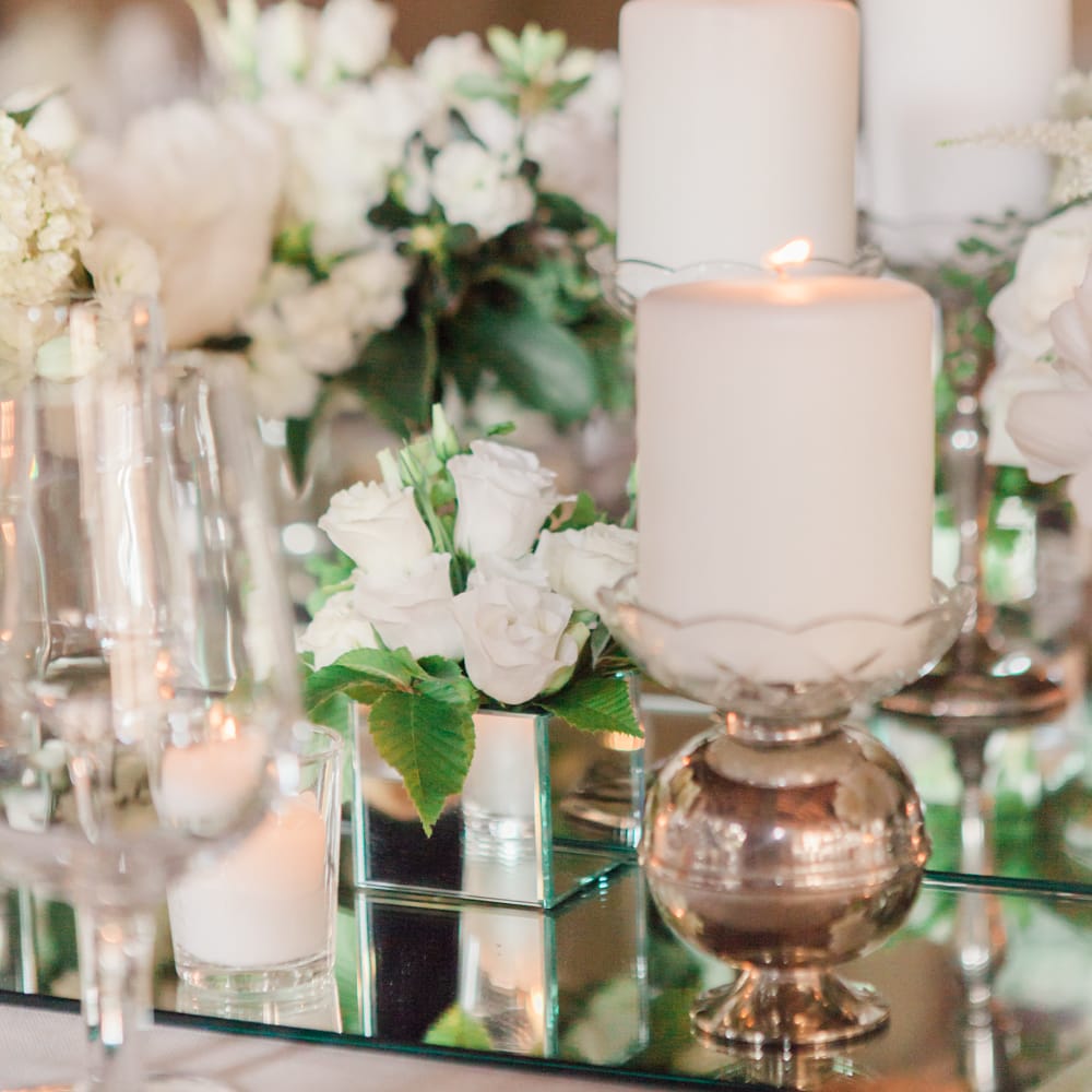 Beautiful Blush Pink Table Setting