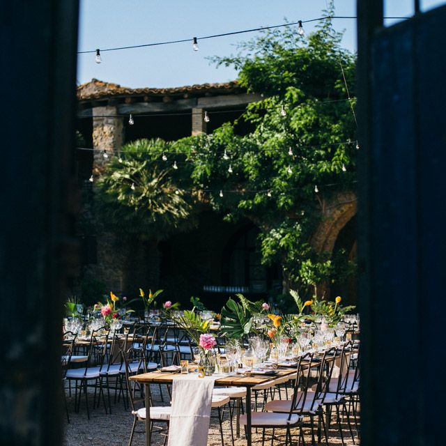 Tropical Themed Wedding in Costa Brava