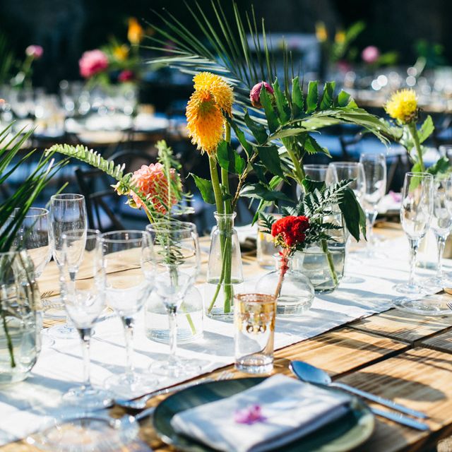Tropical Themed Wedding in Costa Brava