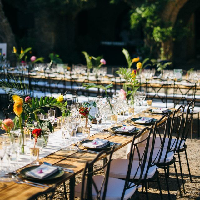Tropical Themed Wedding in Costa Brava