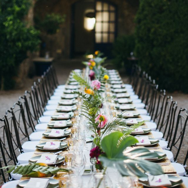 Tropical Themed Wedding in Costa Brava