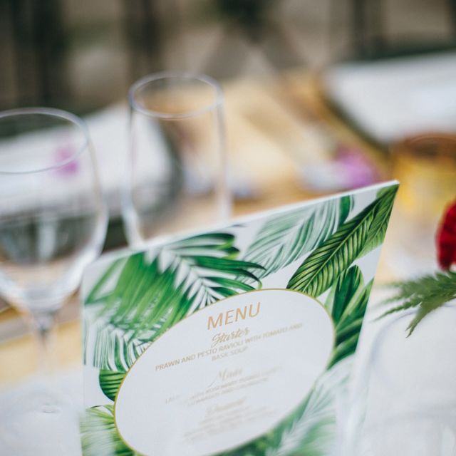 Tropical Themed Wedding in Costa Brava
