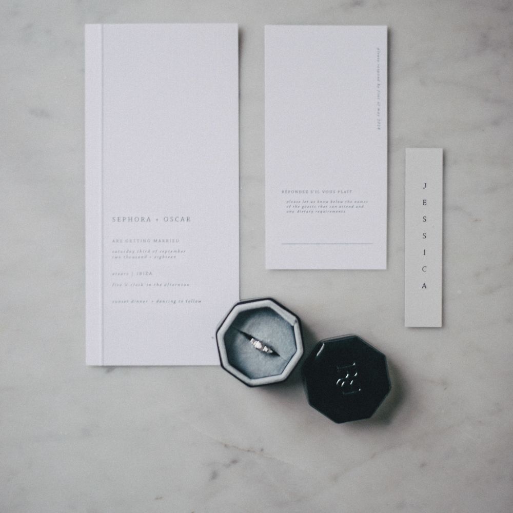 Minimal Elegant Bridal Inspiration Shoot With Ikebana Inspired Floral Arrangements By Kitten Grayson // Planned & Styled By Anemone Style // Images Genevieve Wedding Photography
