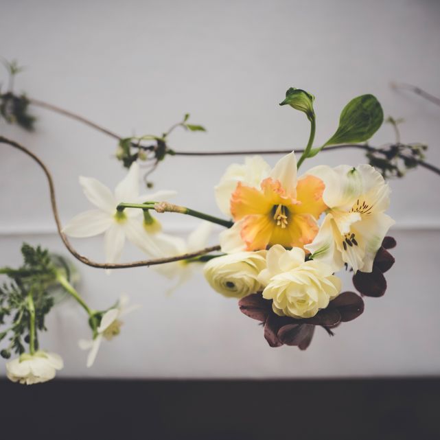 Spring Wedding Flowers by The Garden Gate Flower Company
