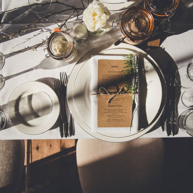 Rustic Wedding Setting
