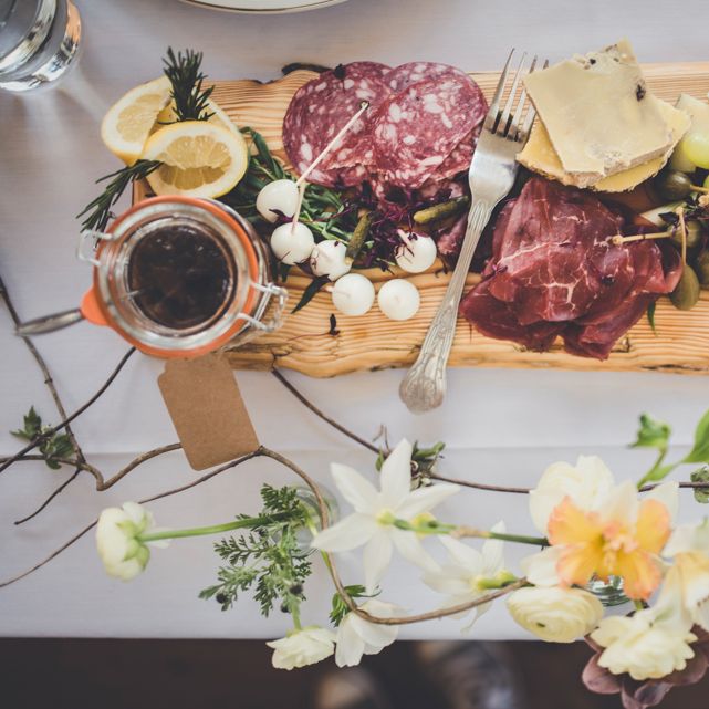 Cheese & Meat Platter For Wedding