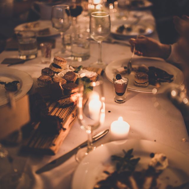 Wedding Reception Candlelight
