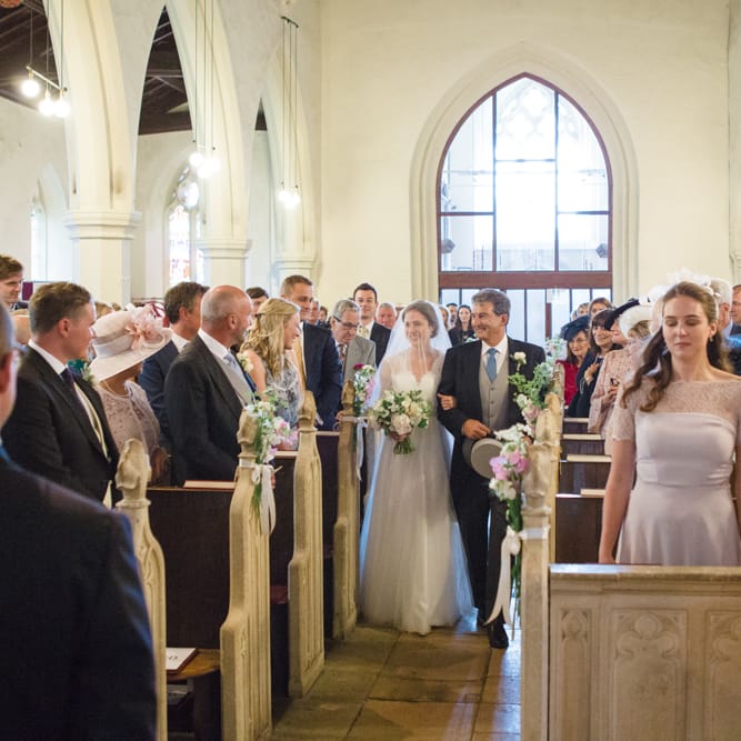 Church Wedding Ceremony | Bride in Ingrida Bridal Gown | Groom in Tails | Beautiful Classic Wedding at Cornwell Manor | Lucy Davenport Photography