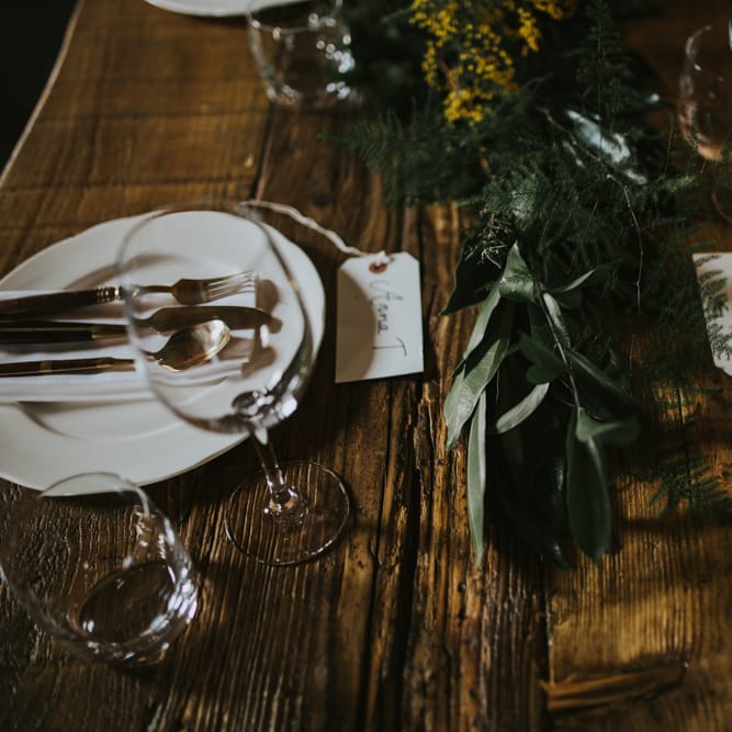 Rue De Seine Bride For A Foliage & Pampas Grass Wedding At Godwick Hall With Props From The Little Lending Co & Images By Darina Stoda
