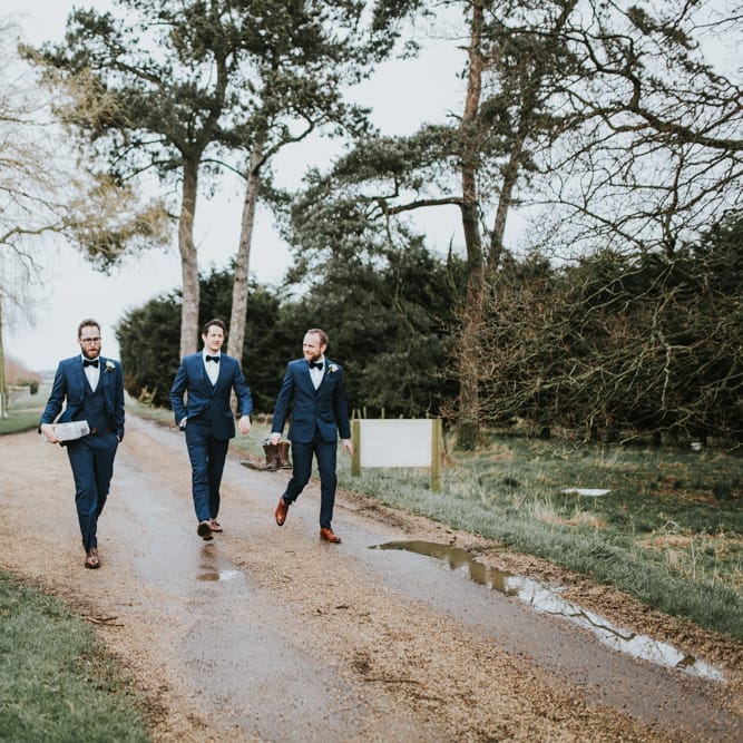 Rue De Seine Bride For A Foliage & Pampas Grass Wedding At Godwick Hall With Props From The Little Lending Co & Images By Darina Stoda