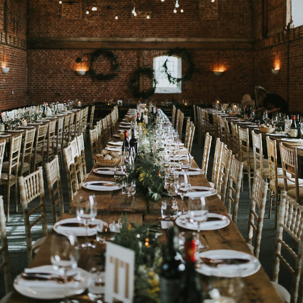 Rue De Seine Bride For A Foliage & Pampas Grass Wedding At Godwick Hall With Props From The Little Lending Co & Images By Darina Stoda