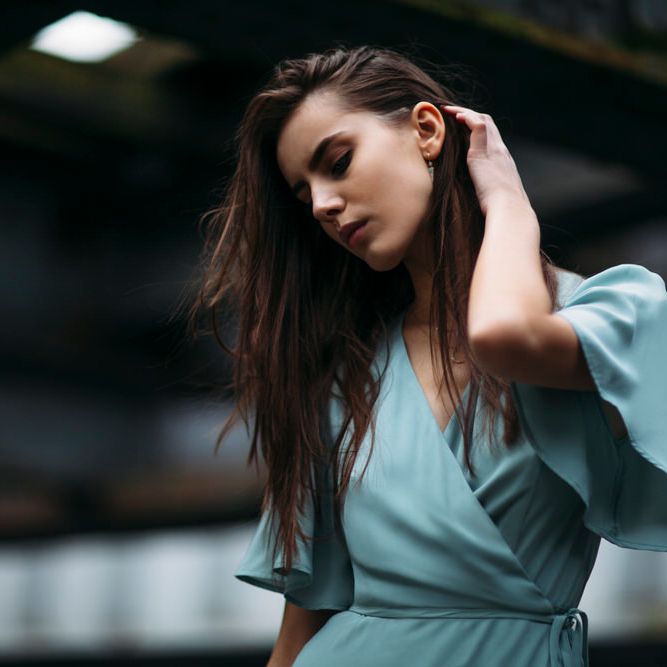 Stylish Bridesmaids Dresses From Rewritten | New Shade 'Marine' | Image by Joanna Bongard Photography