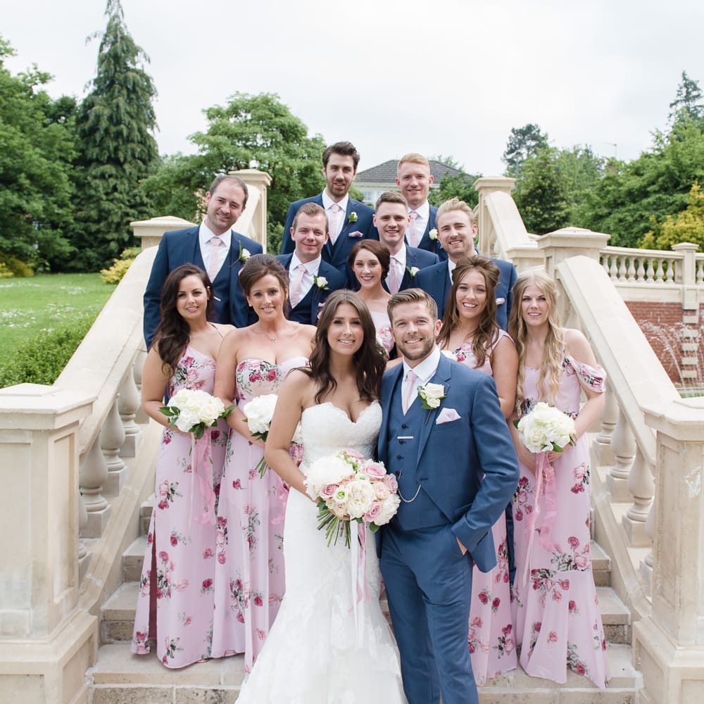 Stylish Wedding Party Fashion.