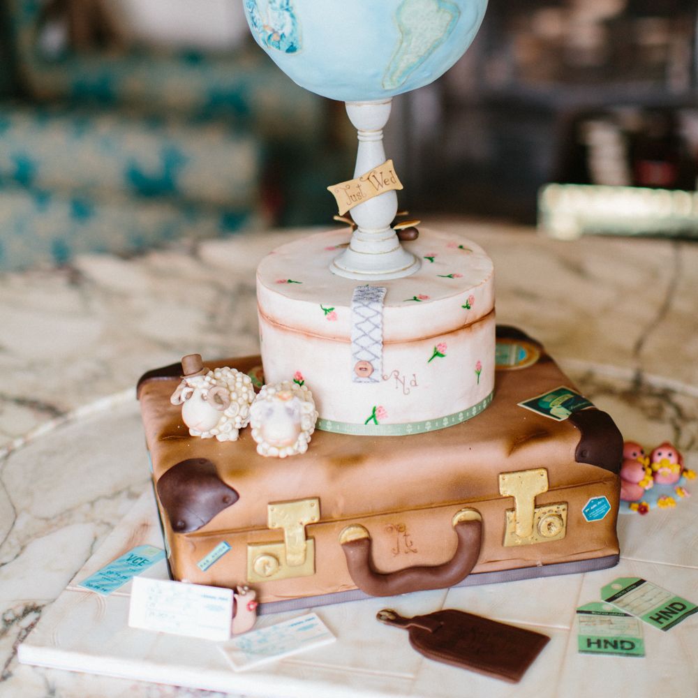 Globe Wedding Cake