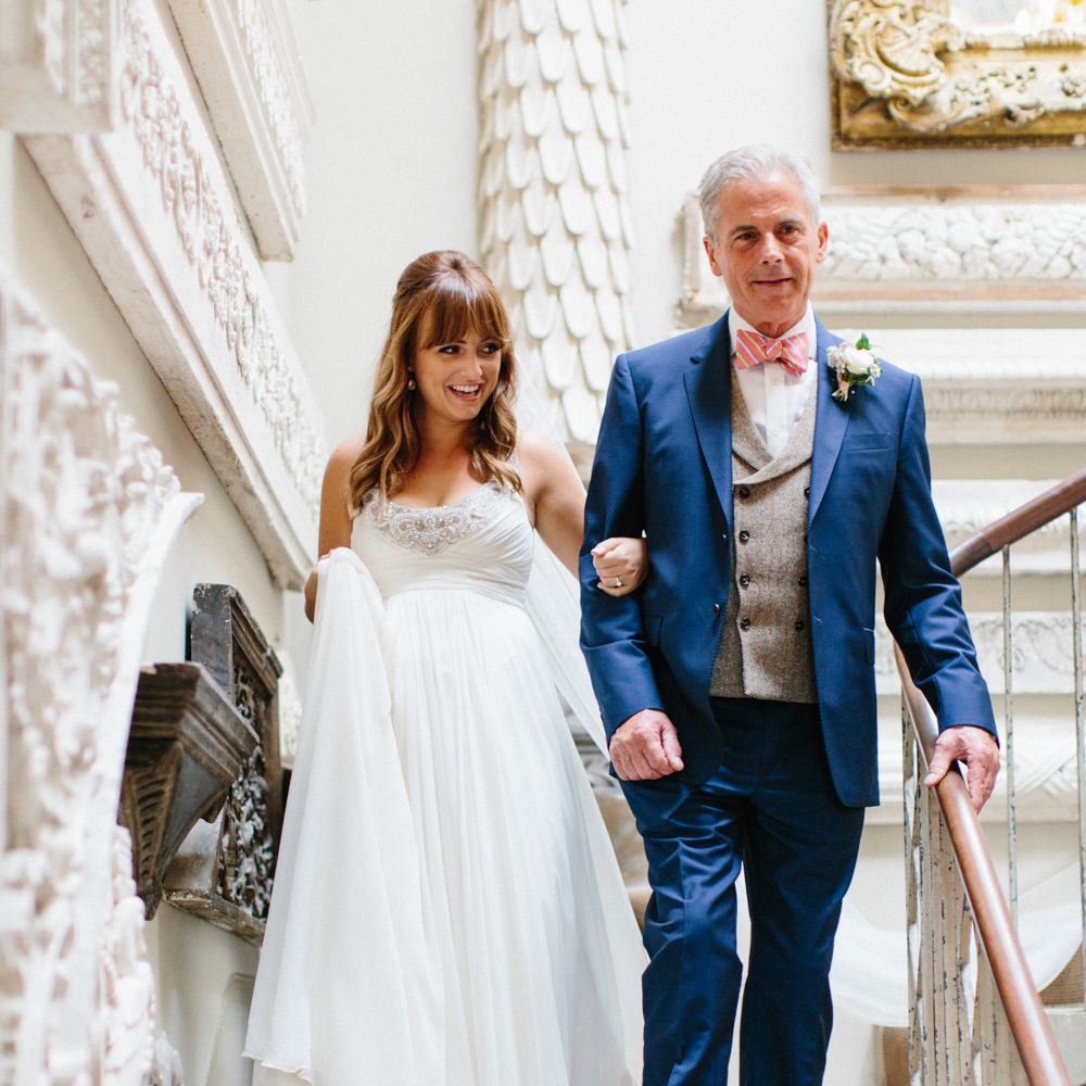 Bride in Jenny Packham