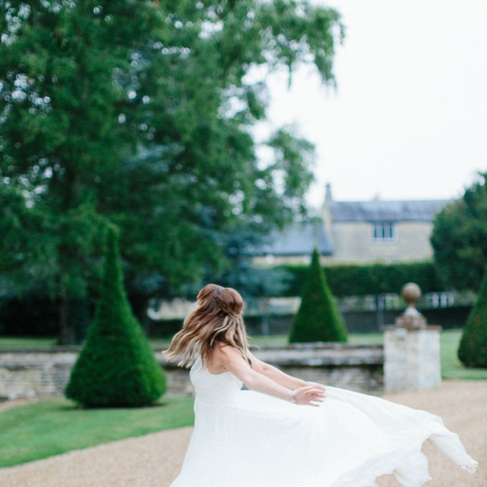 Bride in Jenny Packham