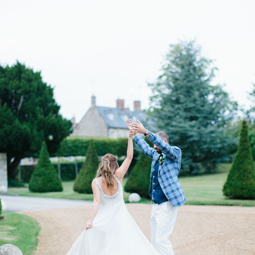 Bride in Jenny Packham