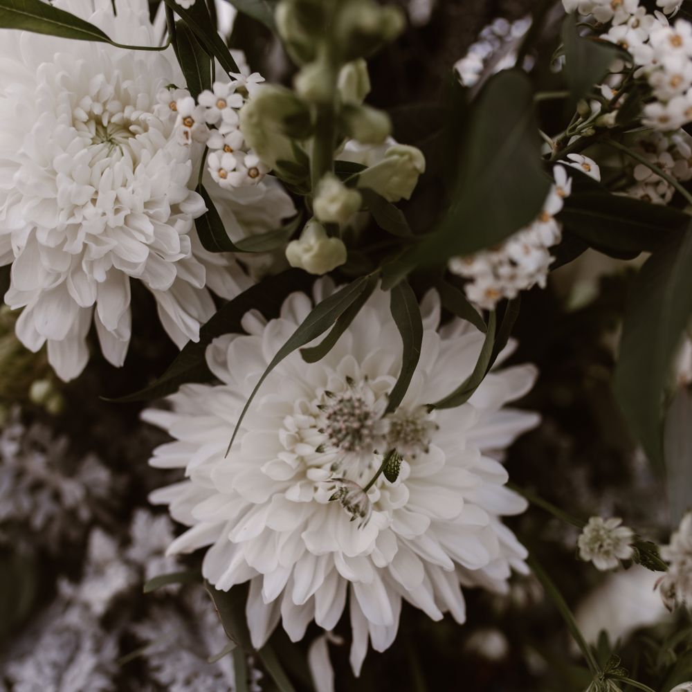 Swaffham Florist Wedding Flowers | Nocturn Wedding Inspiration Planned & Styled by The Little Lending Company | Agnes Black Photography | Film by The Wilde Bride