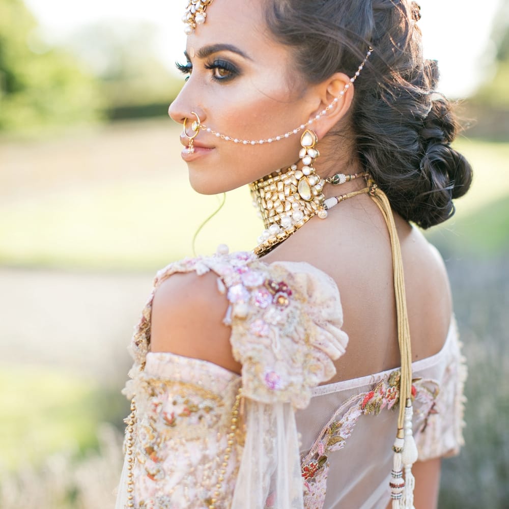 Pastel English Countryside Asian Fusion Wedding Inspiration