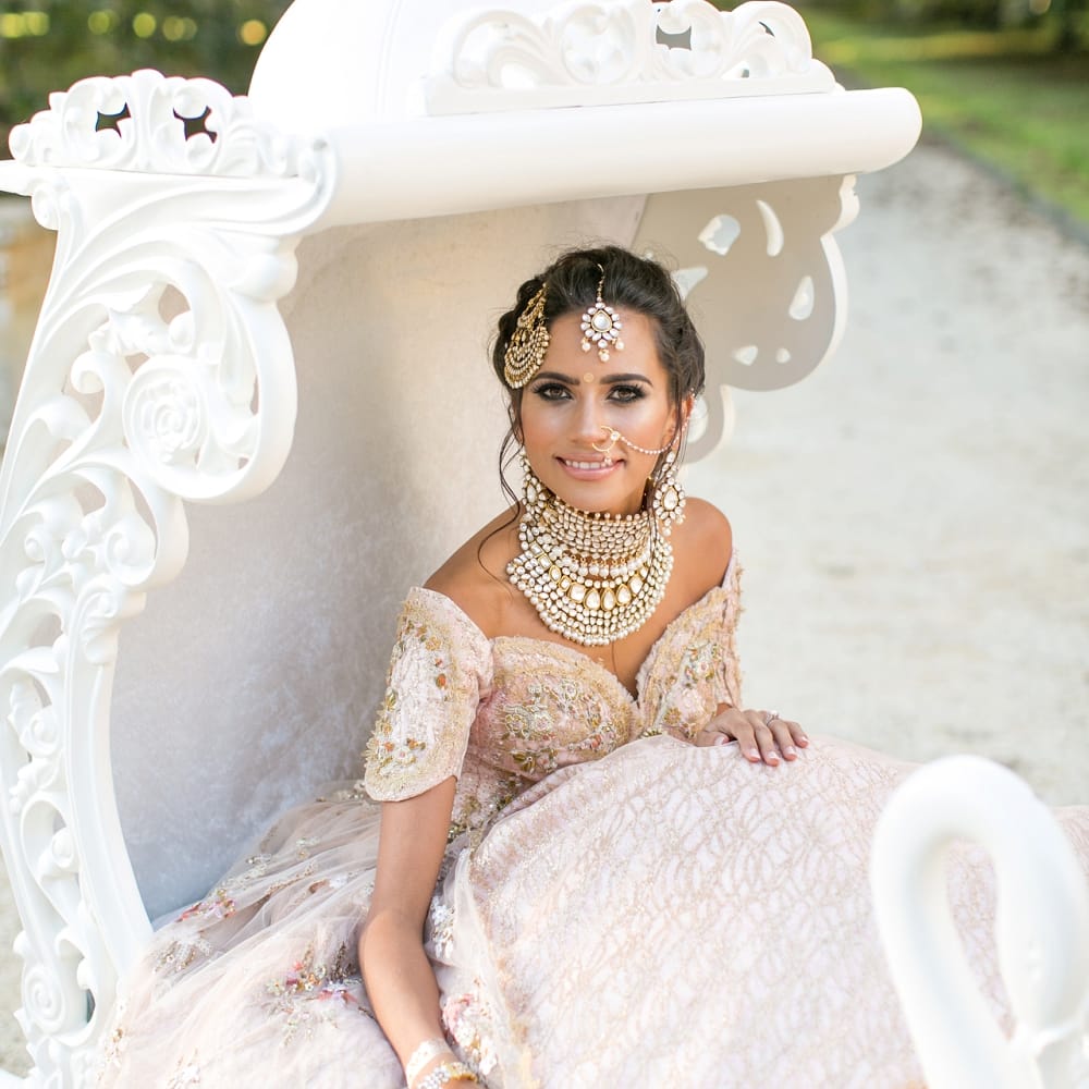 Pastel English Countryside Asian Fusion Wedding Inspiration