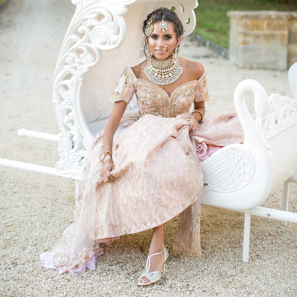 Pastel English Countryside Asian Fusion Wedding Inspiration