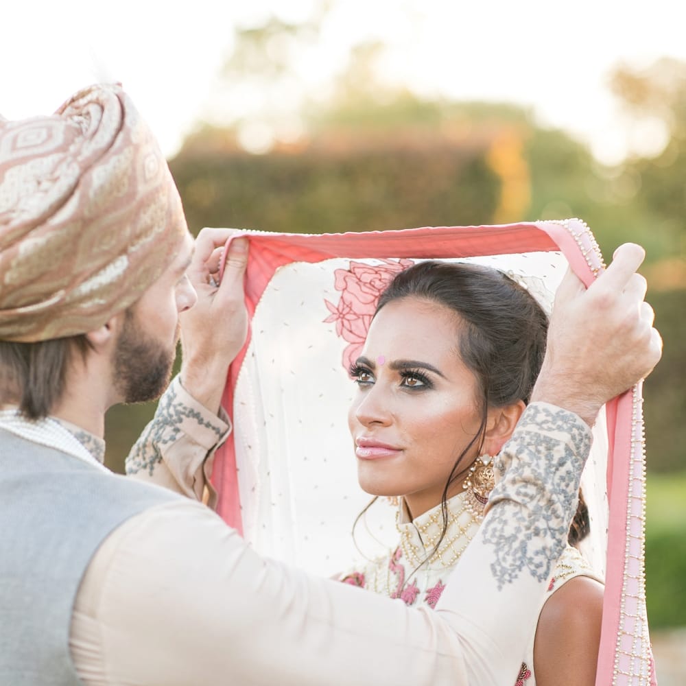Pastel English Countryside Asian Fusion Wedding Inspiration