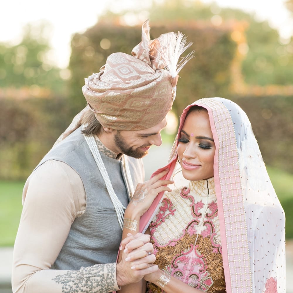 Pastel English Countryside Asian Fusion Wedding Inspiration