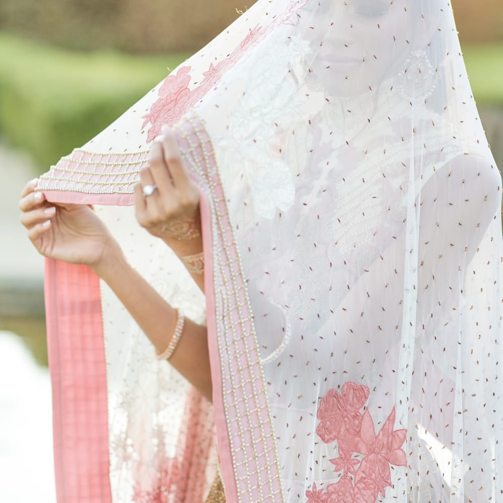 Pastel English Countryside Asian Fusion Wedding Inspiration