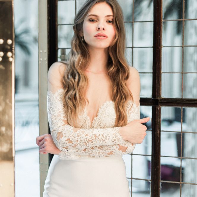 Elegant Wedding Inspiration From The Waldorf Astoria Hotel With Gowns By Mirror Mirror Bridal Couture & Images From And Your Story Photography