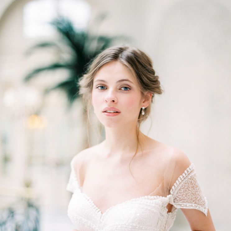 Elegant Wedding Inspiration From The Waldorf Astoria Hotel With Gowns By Mirror Mirror Bridal Couture & Images From And Your Story Photography