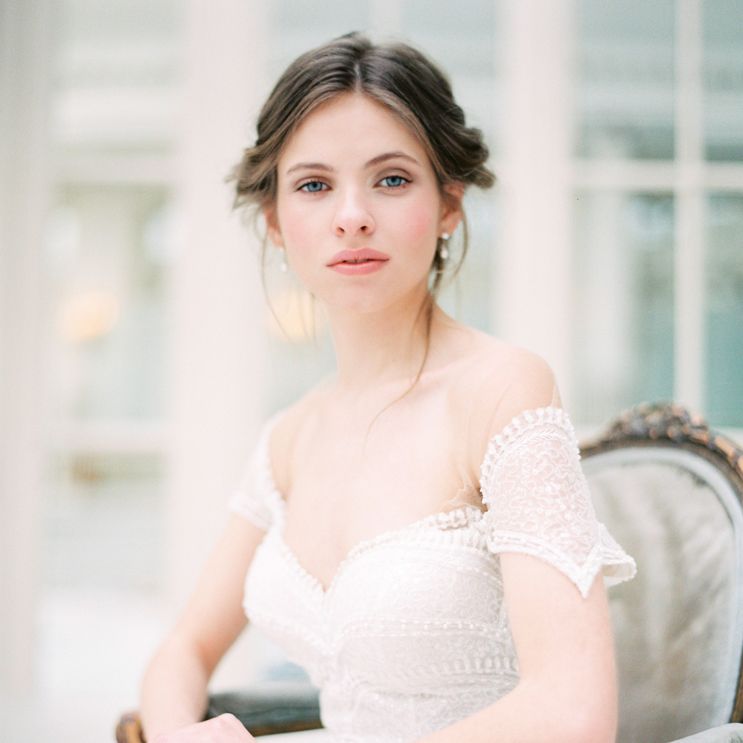 Elegant Wedding Inspiration From The Waldorf Astoria Hotel With Gowns By Mirror Mirror Bridal Couture & Images From And Your Story Photography