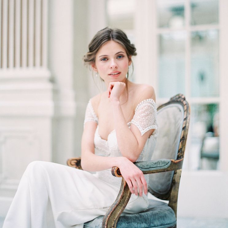 Elegant Wedding Inspiration From The Waldorf Astoria Hotel With Gowns By Mirror Mirror Bridal Couture & Images From And Your Story Photography