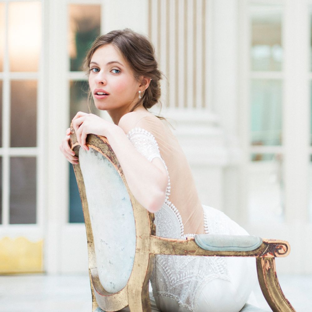Elegant Wedding Inspiration From The Waldorf Astoria Hotel With Gowns By Mirror Mirror Bridal Couture & Images From And Your Story Photography